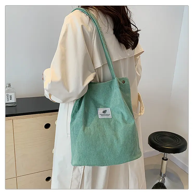 Velvet Shoulder Bag New Artistic Fresh Feather Women's Bag College Style Casual Large Capacity — feature 24