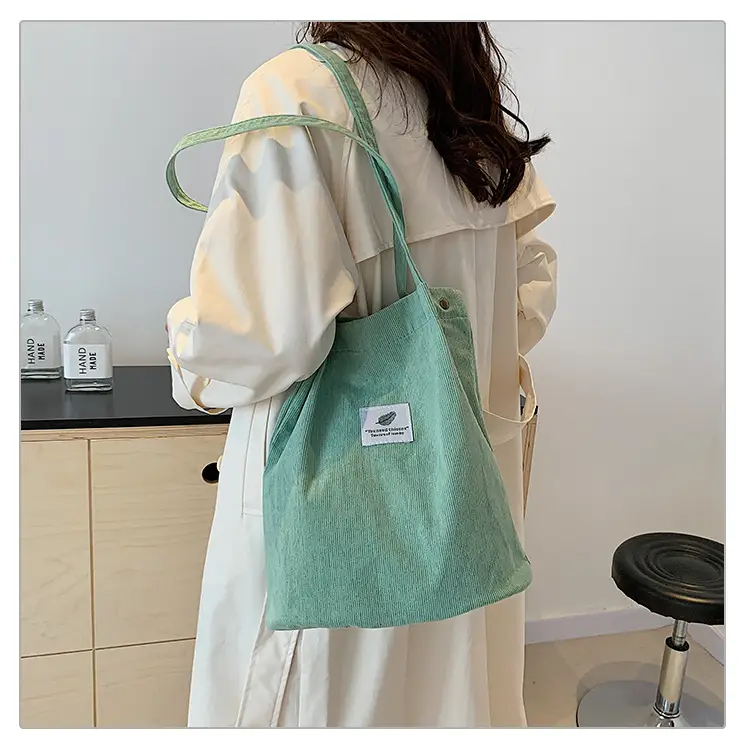 Velvet Shoulder Bag New Artistic Fresh Feather Women's Bag College Style Casual Large Capacity — feature 26