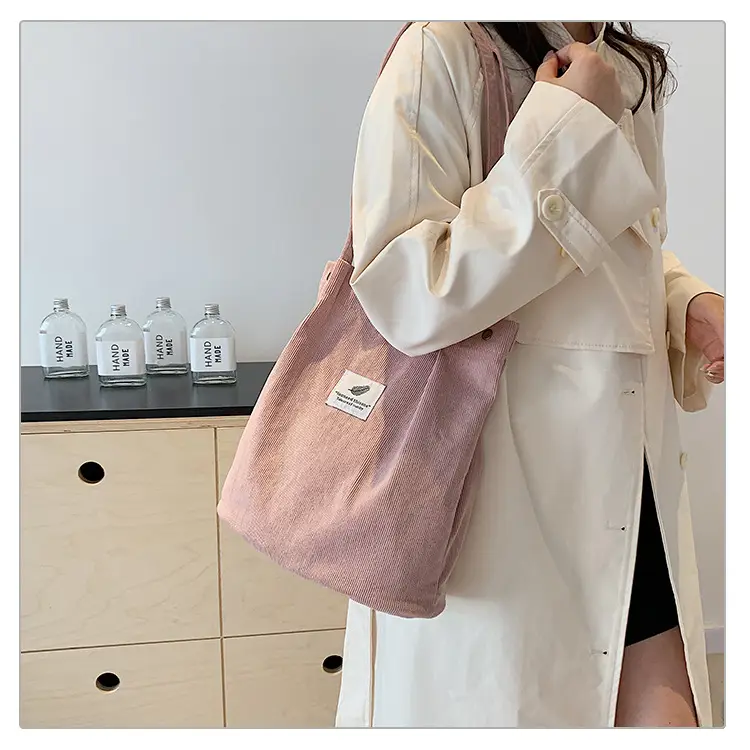 Velvet Shoulder Bag New Artistic Fresh Feather Women's Bag College Style Casual Large Capacity — feature 29