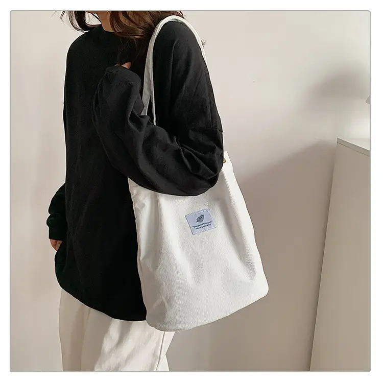 Velvet Shoulder Bag New Artistic Fresh Feather Women's Bag College Style Casual Large Capacity — feature 38