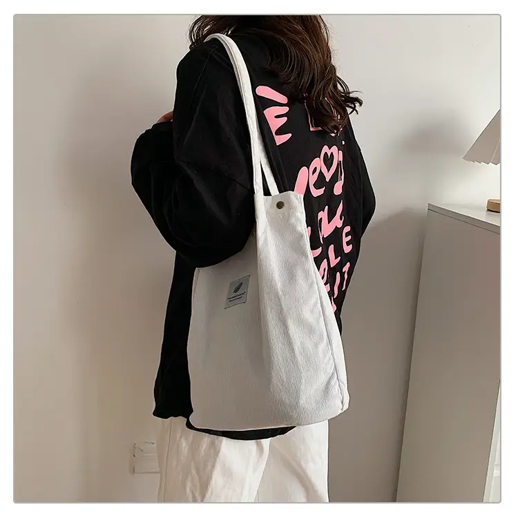 Velvet Shoulder Bag New Artistic Fresh Feather Women's Bag College Style Casual Large Capacity — feature 39