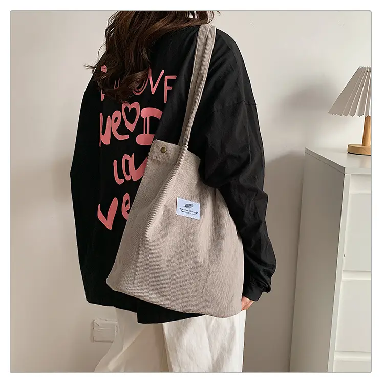 Velvet Shoulder Bag New Artistic Fresh Feather Women's Bag College Style Casual Large Capacity — feature 45