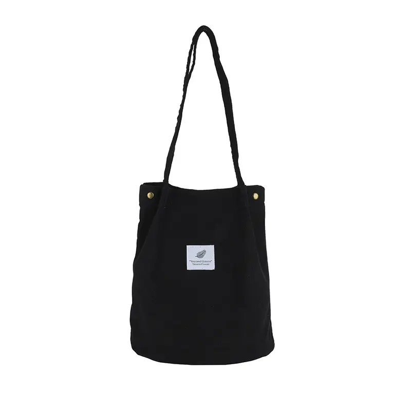 Velvet Shoulder Bag New Artistic Fresh Feather Women's Bag College Style Casual Large Capacity — feature 7