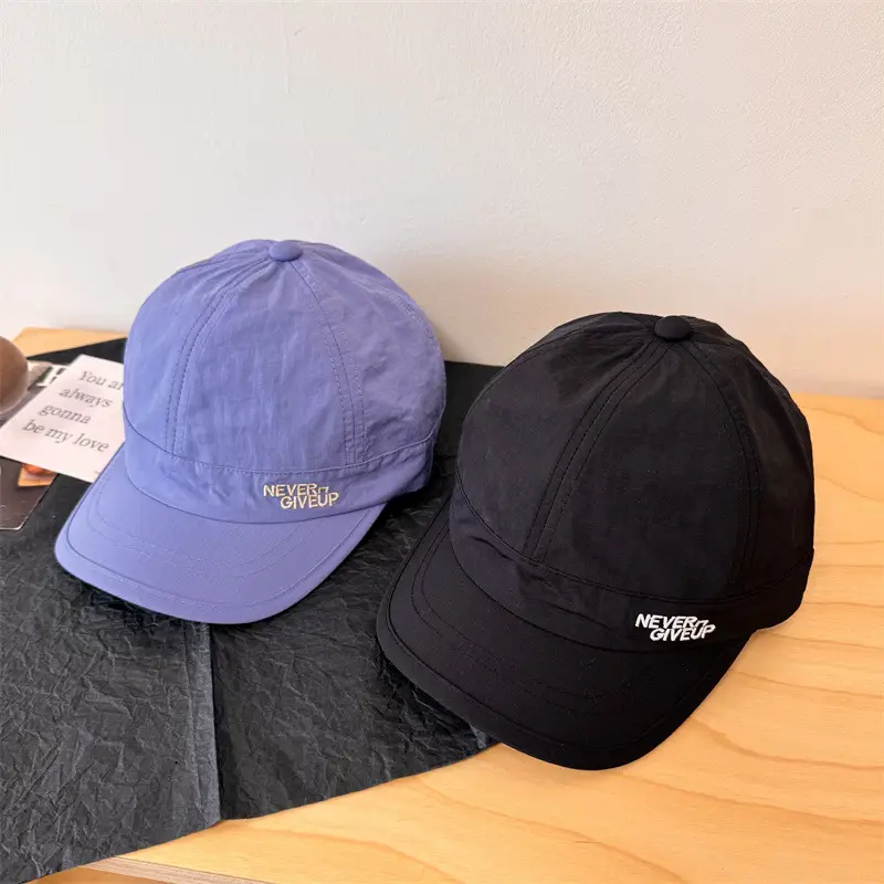 Japanese Style Unisex Brim Cap Blue White Quick Dry Sunshade - Image 10