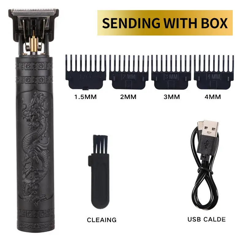 Electric Hair Clipper with 4MM Blades & Oil — feature 10
