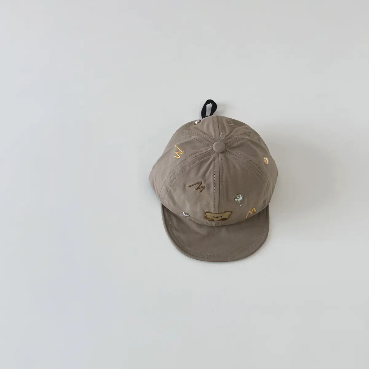 Baby Cap White Cartoon for Boys Girls - Image 2
