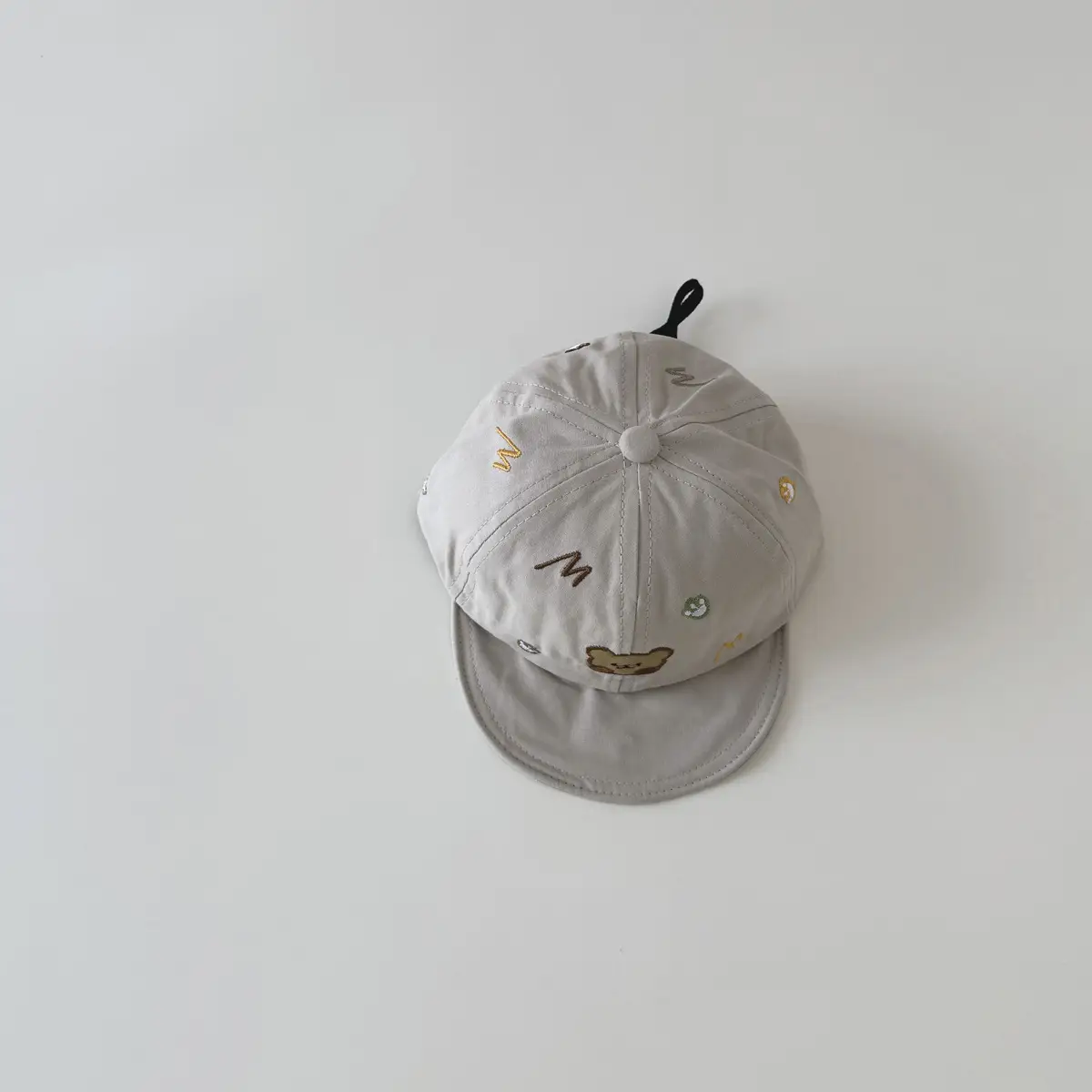 Baby Cap White Cartoon for Boys Girls - Image 4