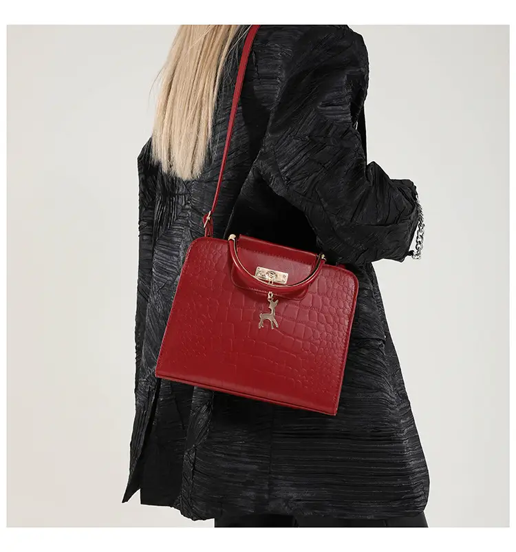Korean Style 5-Piece Leather Shoulder Bag Set — feature 14