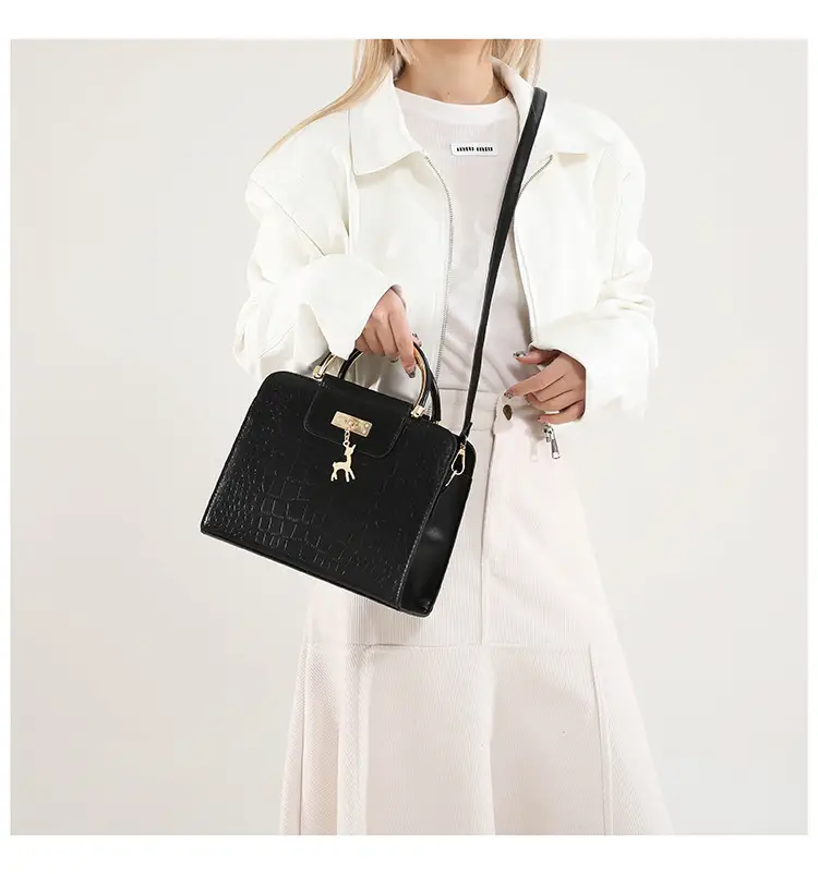 Korean Style 5-Piece Leather Shoulder Bag Set — feature 17