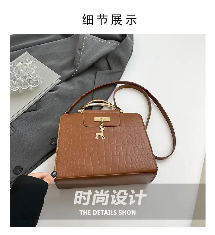 Korean Style 5-Piece Leather Shoulder Bag Set — feature 2