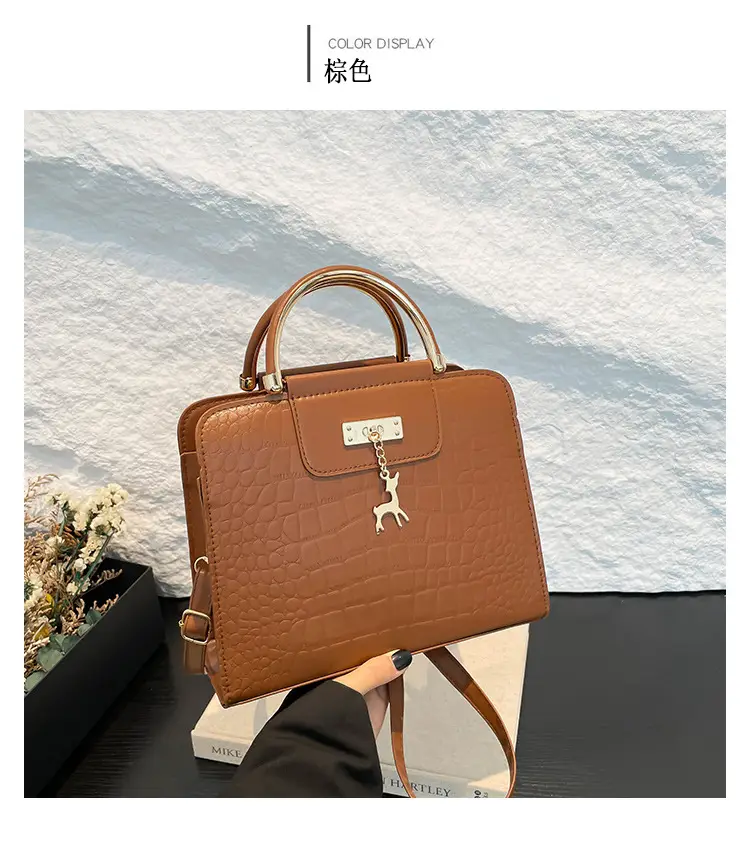 Korean Style 5-Piece Leather Shoulder Bag Set — feature 21