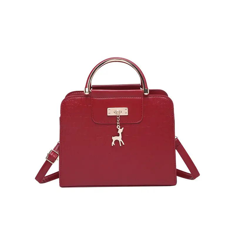 Korean Style 5-Piece Leather Shoulder Bag Set - Image 3