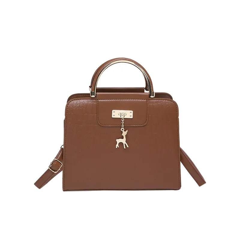 Korean Style 5-Piece Leather Shoulder Bag Set - Image 4