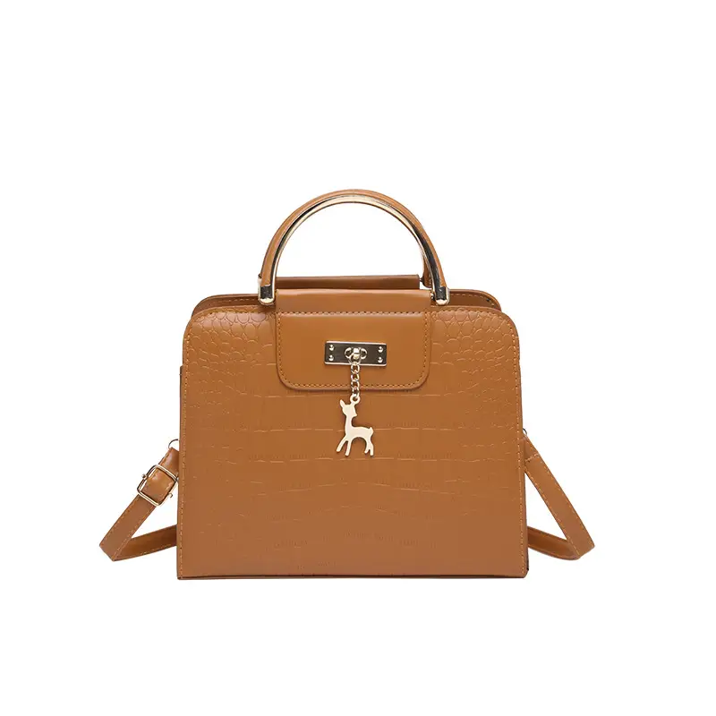 Korean Style 5-Piece Leather Shoulder Bag Set - Image 5