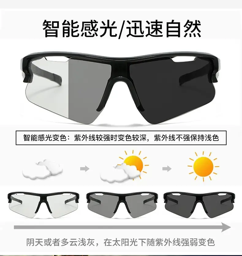 Windproof Ski Goggles Blue Gradient UV400 β feature 6