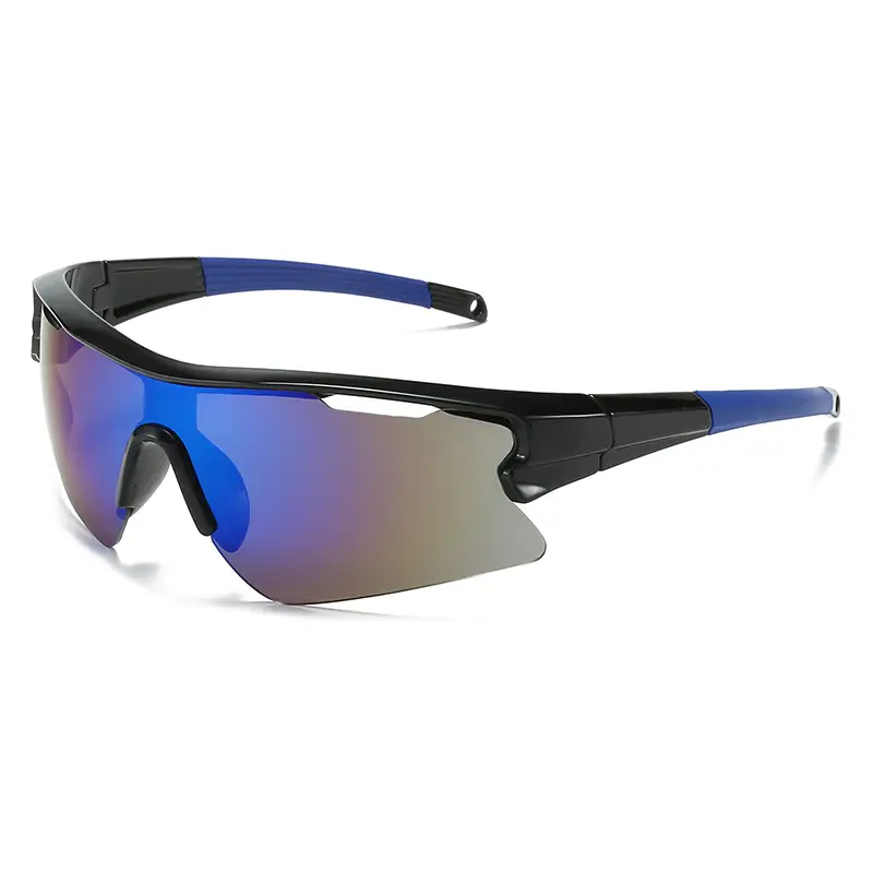 Windproof Ski Goggles Blue Gradient UV400 - Image 4