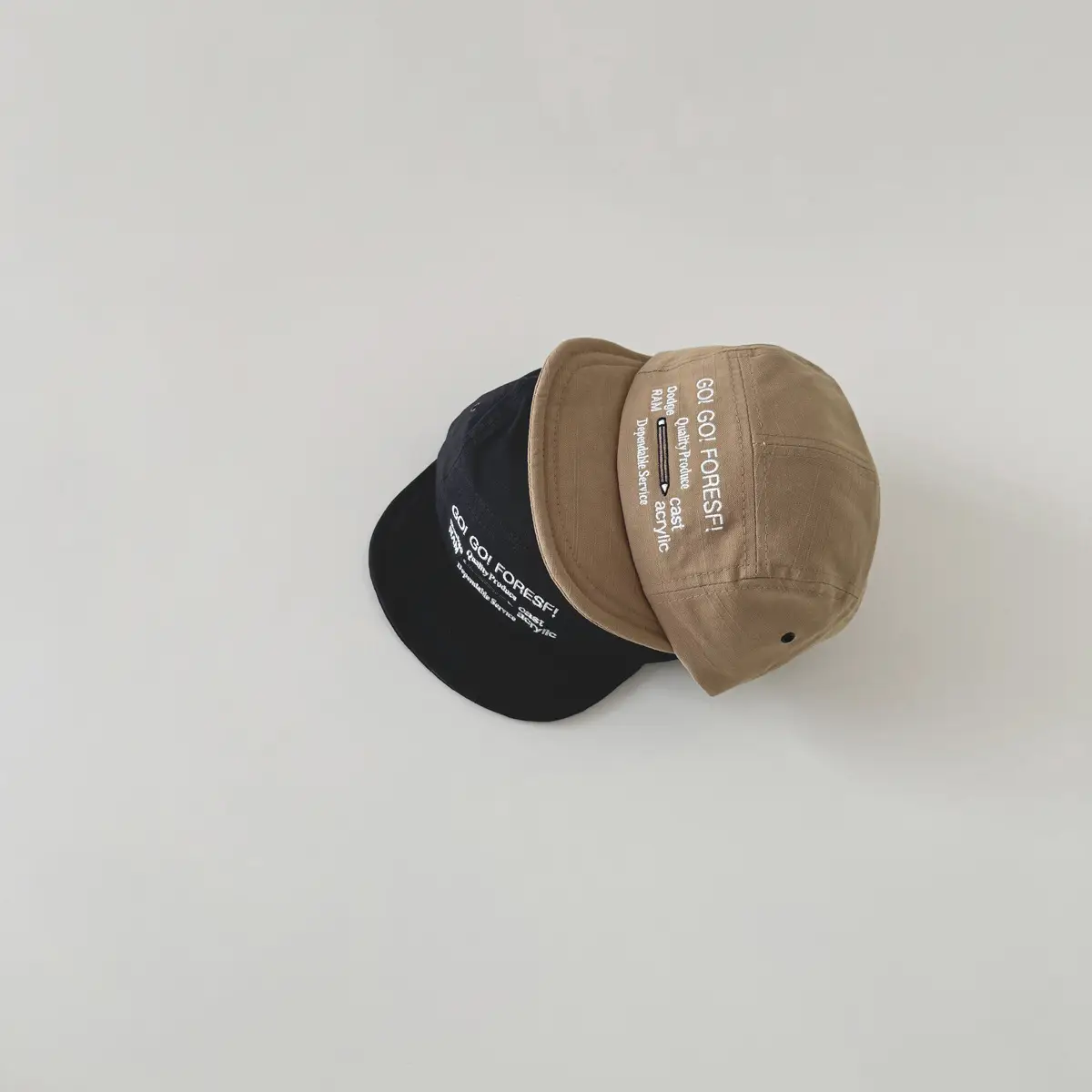 White Embroidered Kids Cap 2025 Spring Autumn New — feature 5