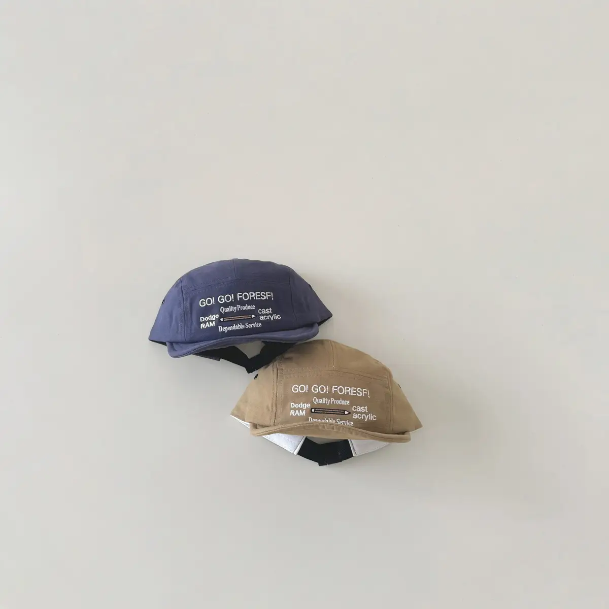 White Embroidered Kids Cap 2025 Spring Autumn New — feature 8