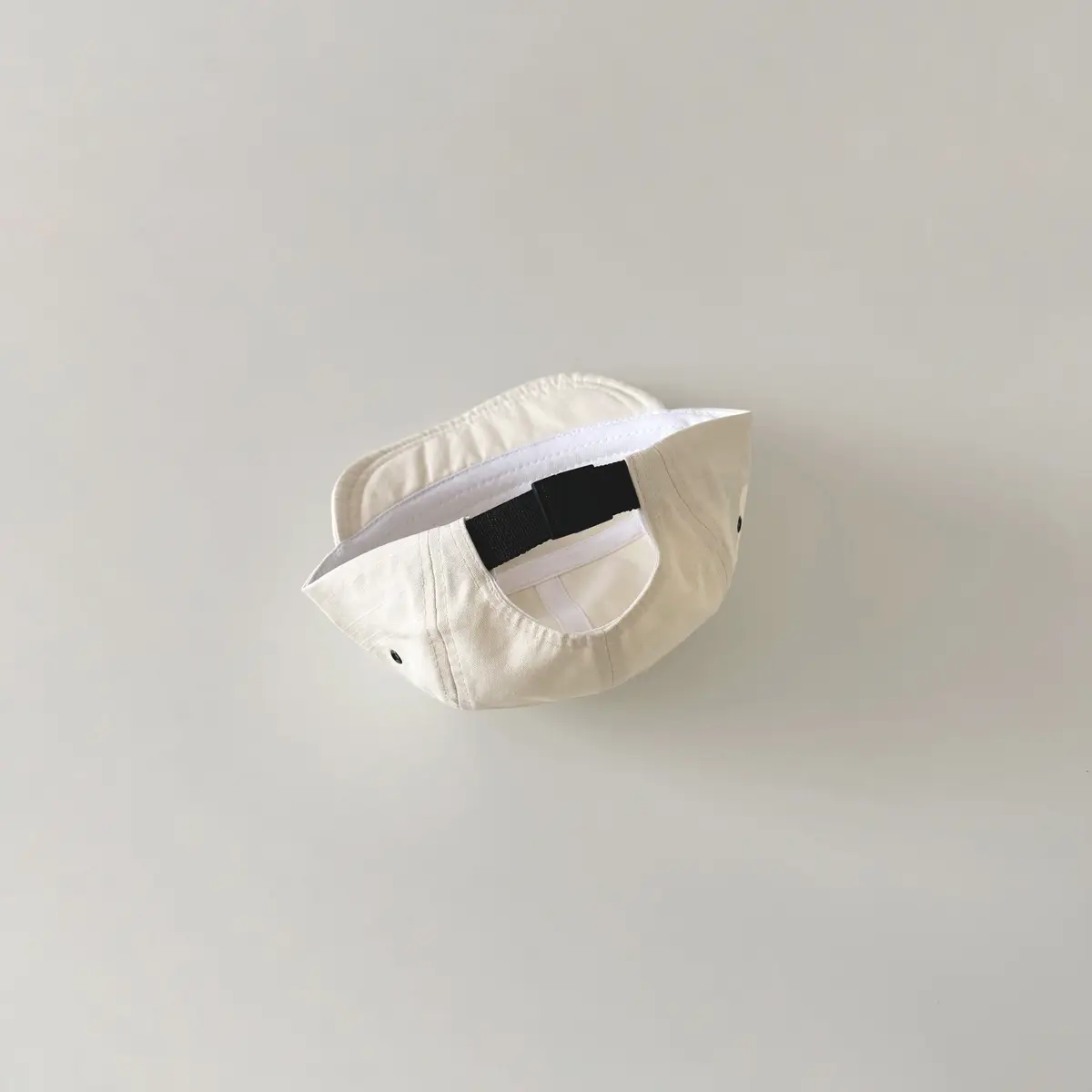 White Embroidered Kids Cap 2025 Spring Autumn New — feature 9
