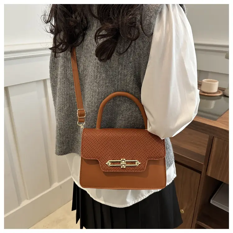 Green High-End Women's Shoulder Crossbody Bag — feature 17