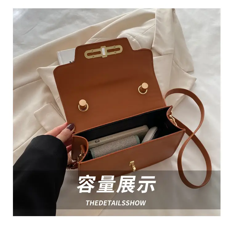 Green High-End Women's Shoulder Crossbody Bag — feature 7