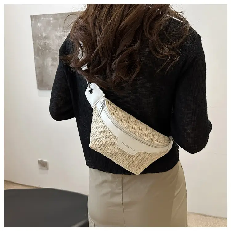 Women's Straw Crossbody & Waist Bag Set 2025 Fashion — feature 10