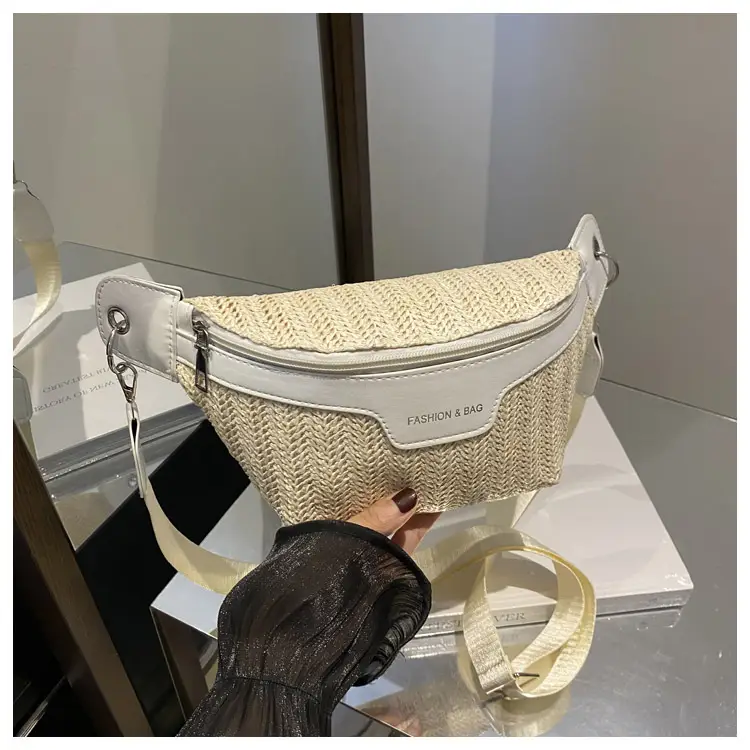 Women's Straw Crossbody & Waist Bag Set 2025 Fashion — feature 15