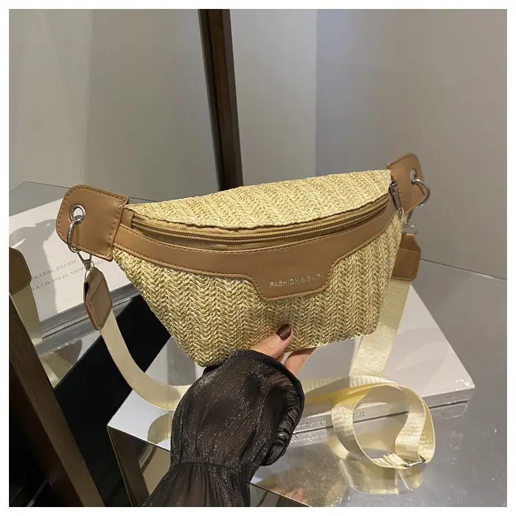 Women's Straw Crossbody & Waist Bag Set 2025 Fashion — feature 16