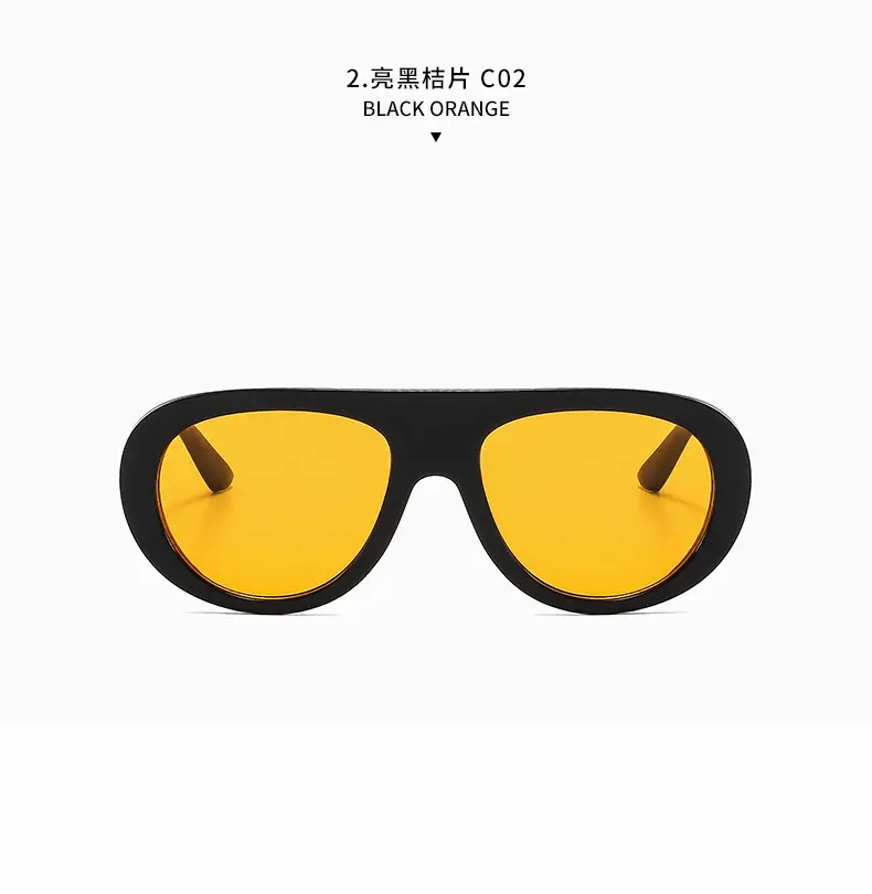 Toad Shaped Sunglasses Yellow Lens 2024 — feature 14