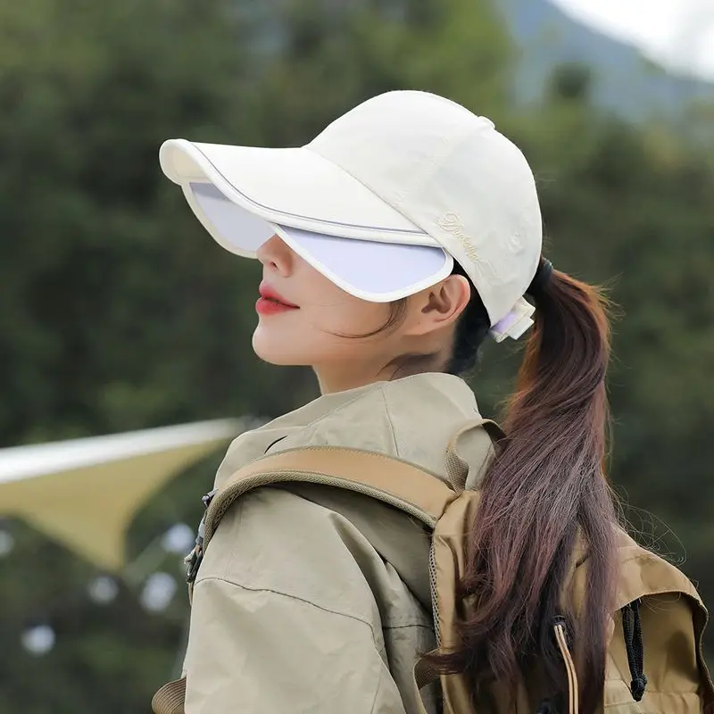 Women Sun Hat with Large Brim & Waterproof Design - Image 9