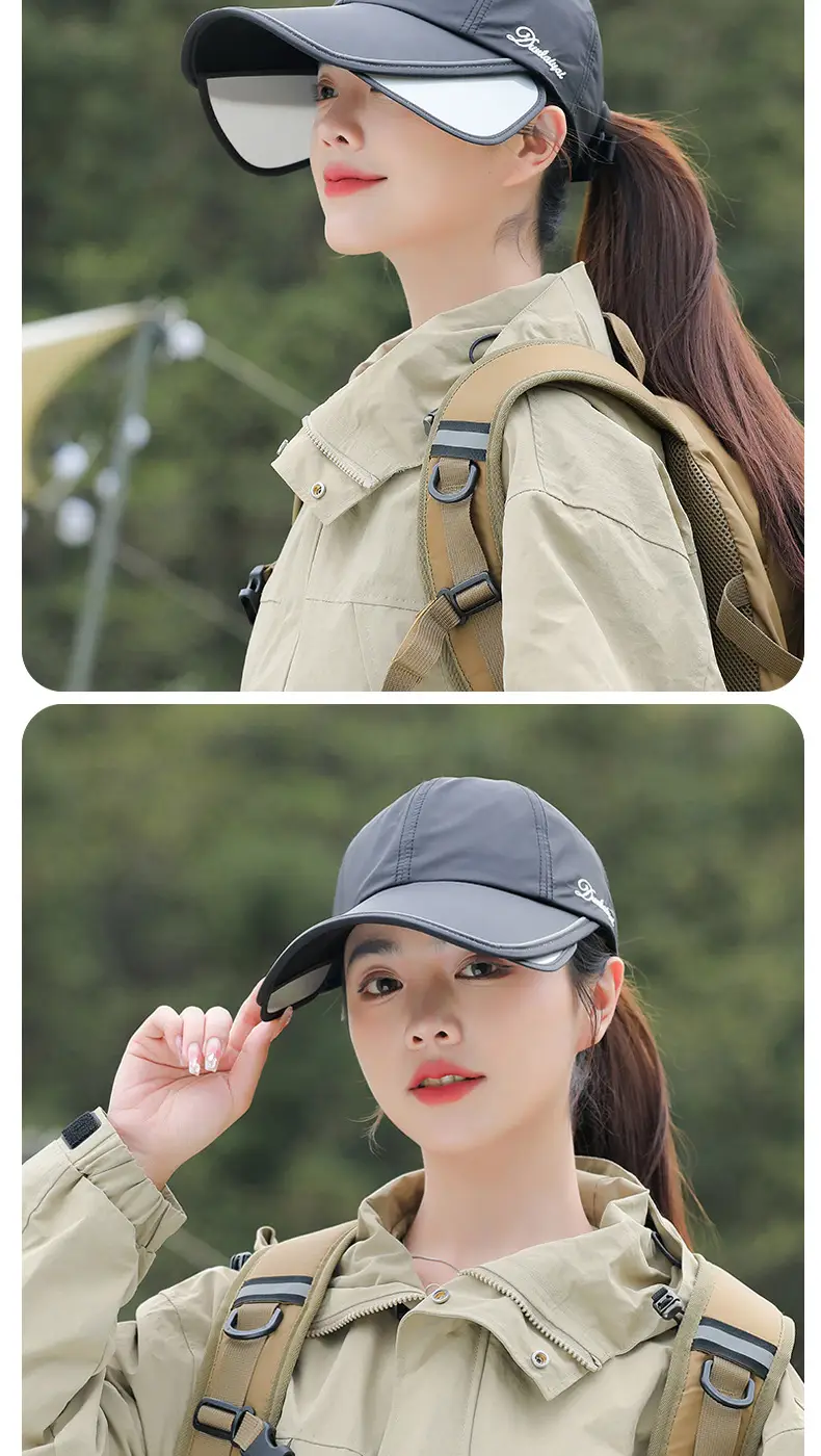Women Sun Hat with Large Brim & Waterproof Design — feature 12