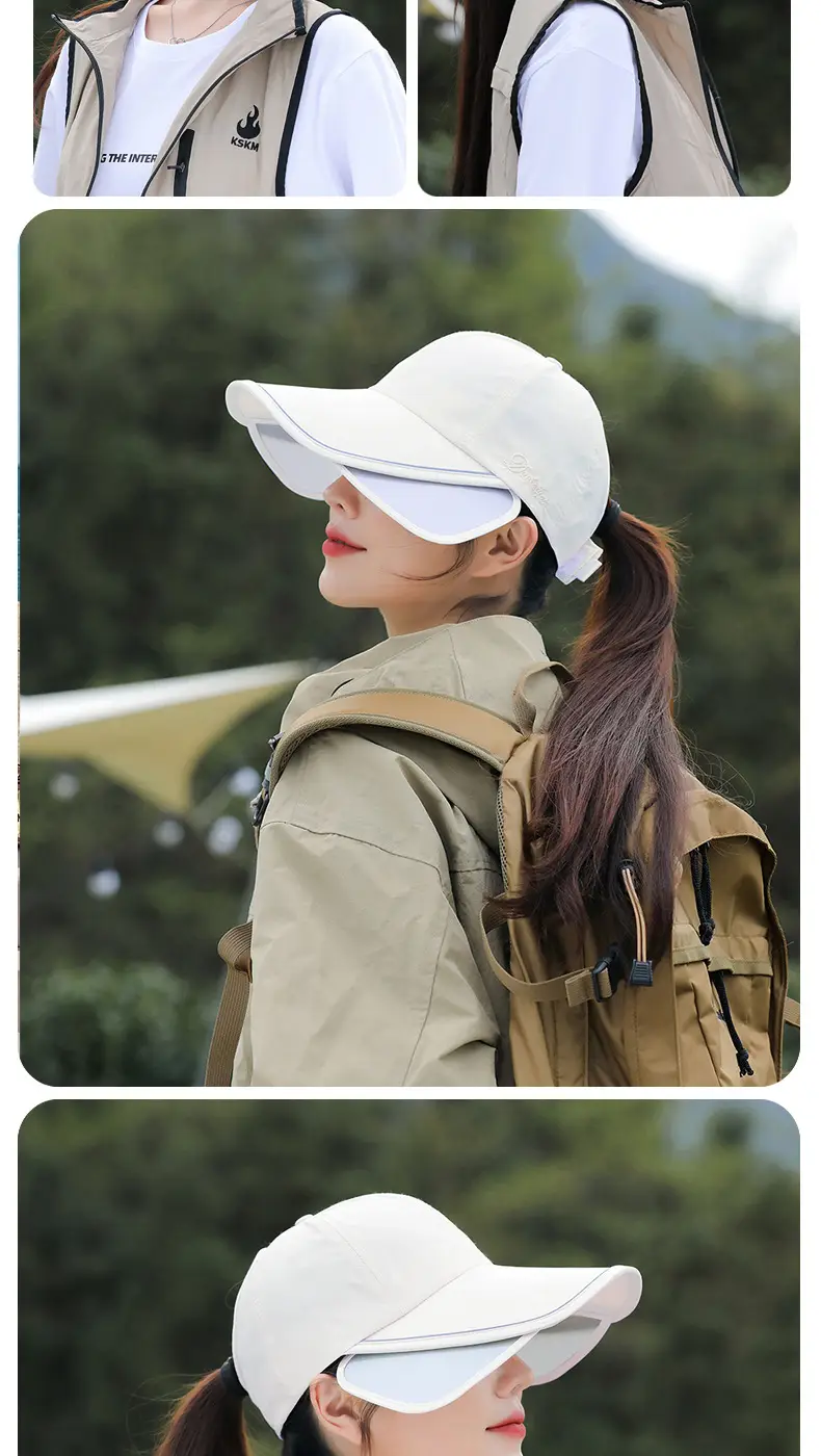 Women Sun Hat with Large Brim & Waterproof Design — feature 16