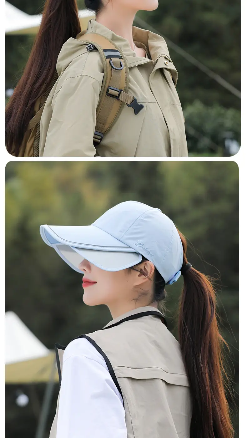 Women Sun Hat with Large Brim & Waterproof Design — feature 17