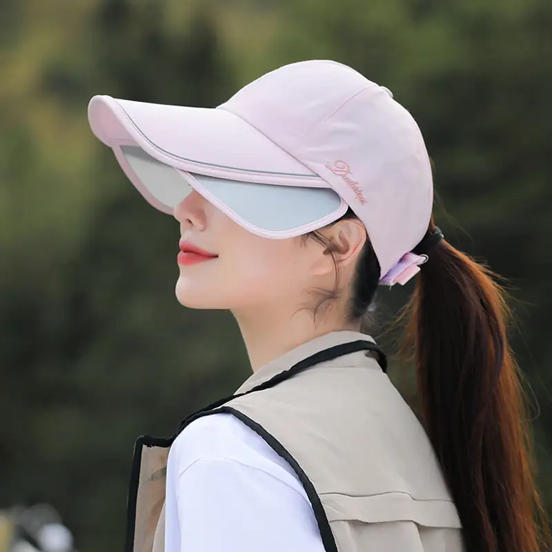 Women Sun Hat with Large Brim & Waterproof Design - Image 2