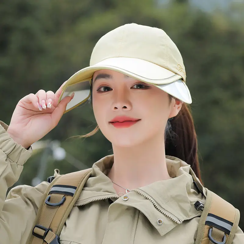 Women Sun Hat with Large Brim & Waterproof Design - Image 4