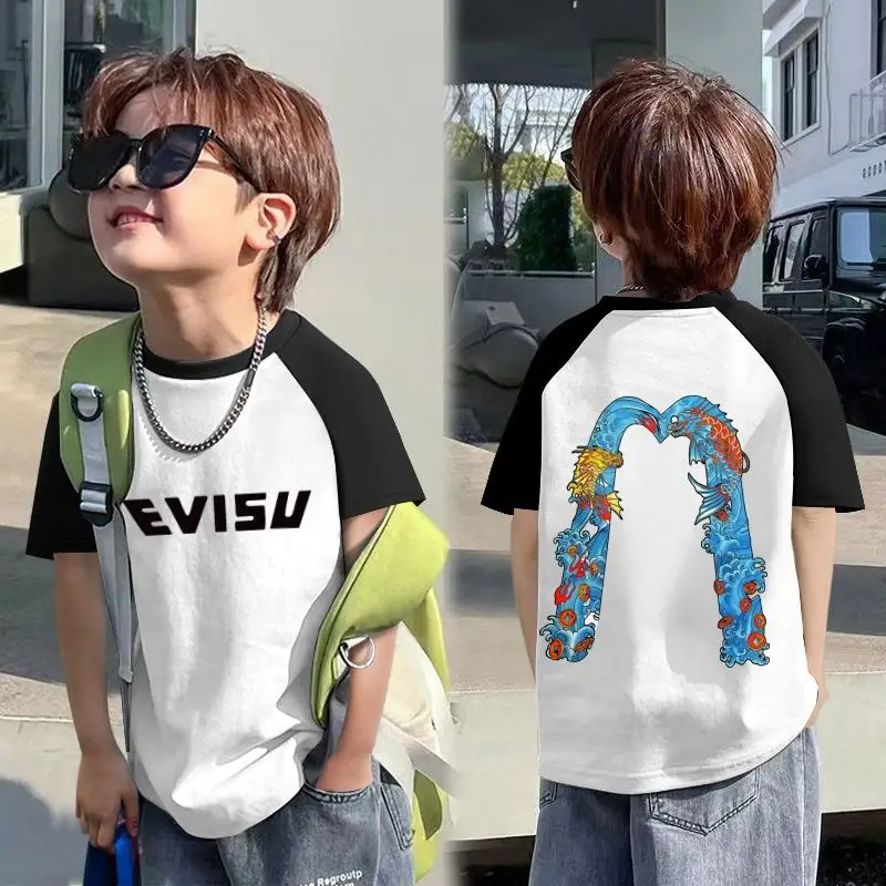 Boys T-Shirt "I AM ALWAYS FELIZ Smile" 2025 Summer - Image 13