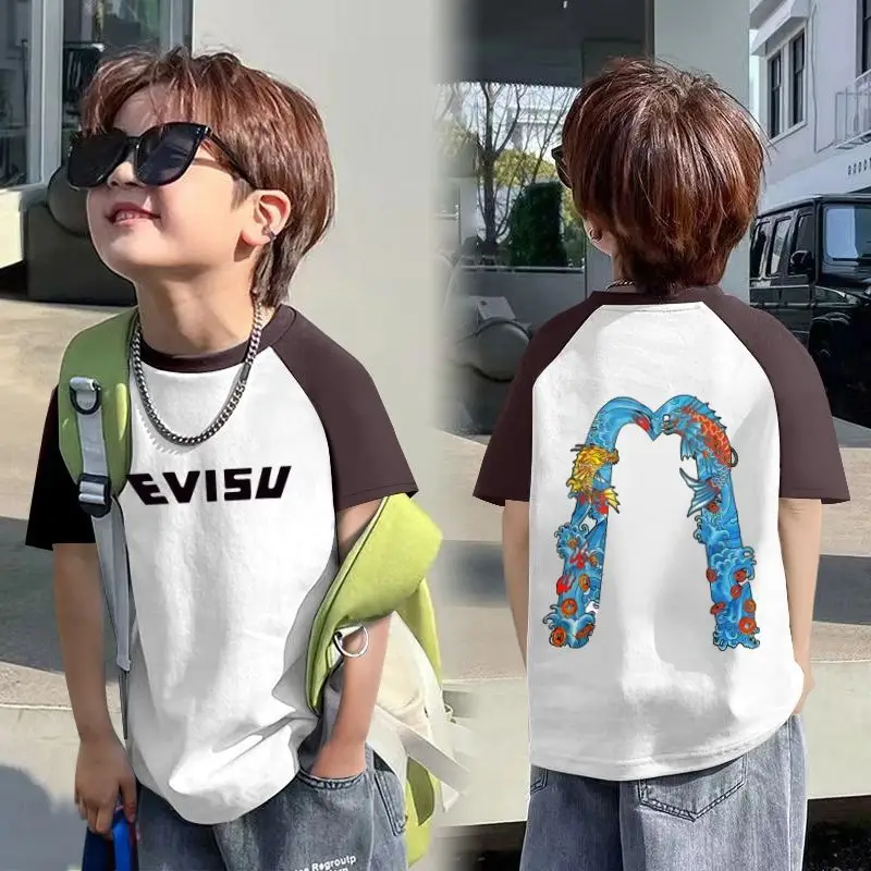 Boys T-Shirt "I AM ALWAYS FELIZ Smile" 2025 Summer - Image 14