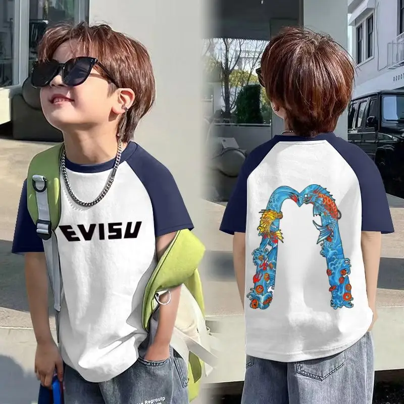 Boys T-Shirt "I AM ALWAYS FELIZ Smile" 2025 Summer - Image 15