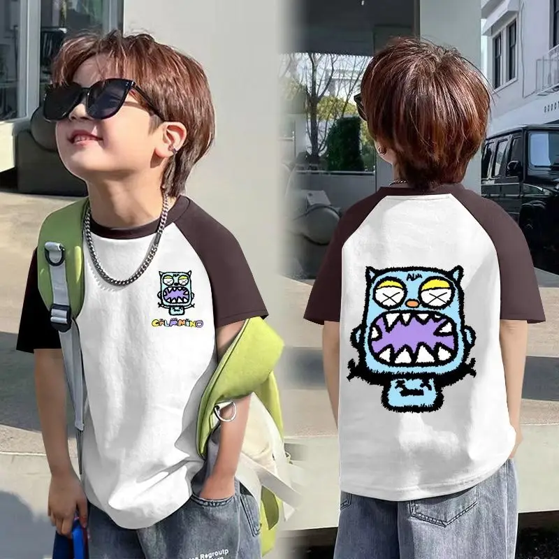 Boys T-Shirt "I AM ALWAYS FELIZ Smile" 2025 Summer - Image 6