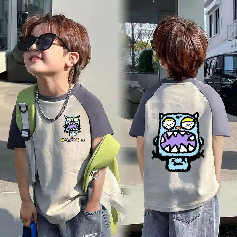 Boys T-Shirt "I AM ALWAYS FELIZ Smile" 2025 Summer - Image 8