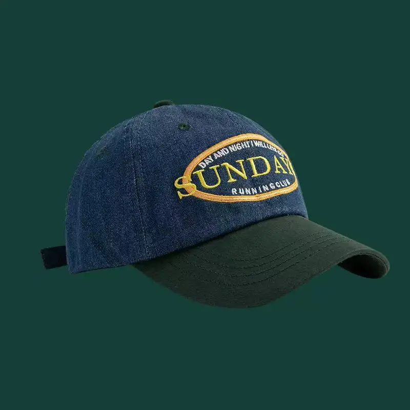 2025 Men Women Red Embroidered Baseball Cap — feature 1