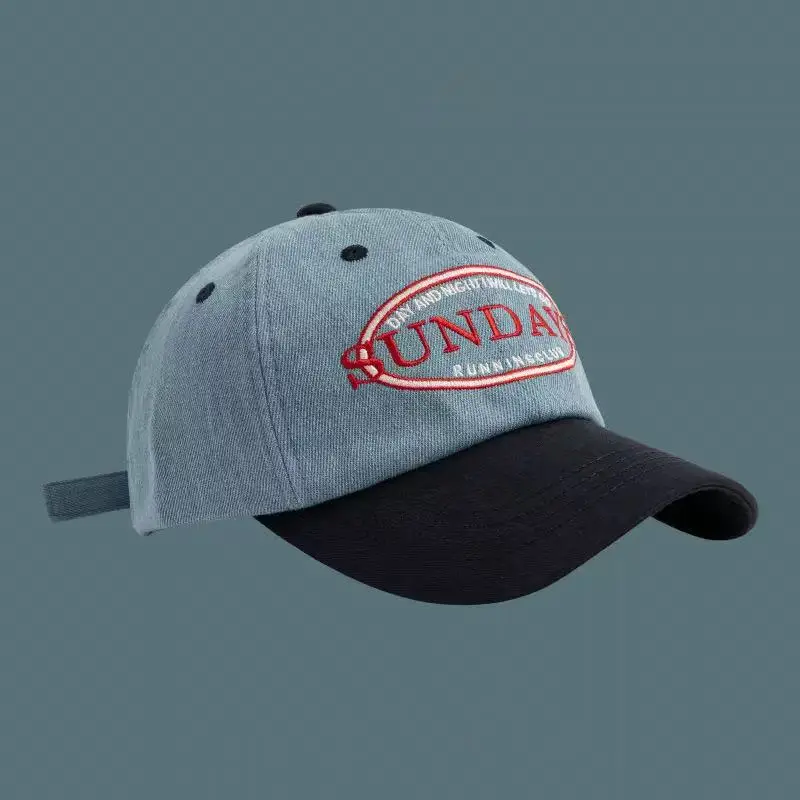 2025 Men Women Red Embroidered Baseball Cap — feature 2