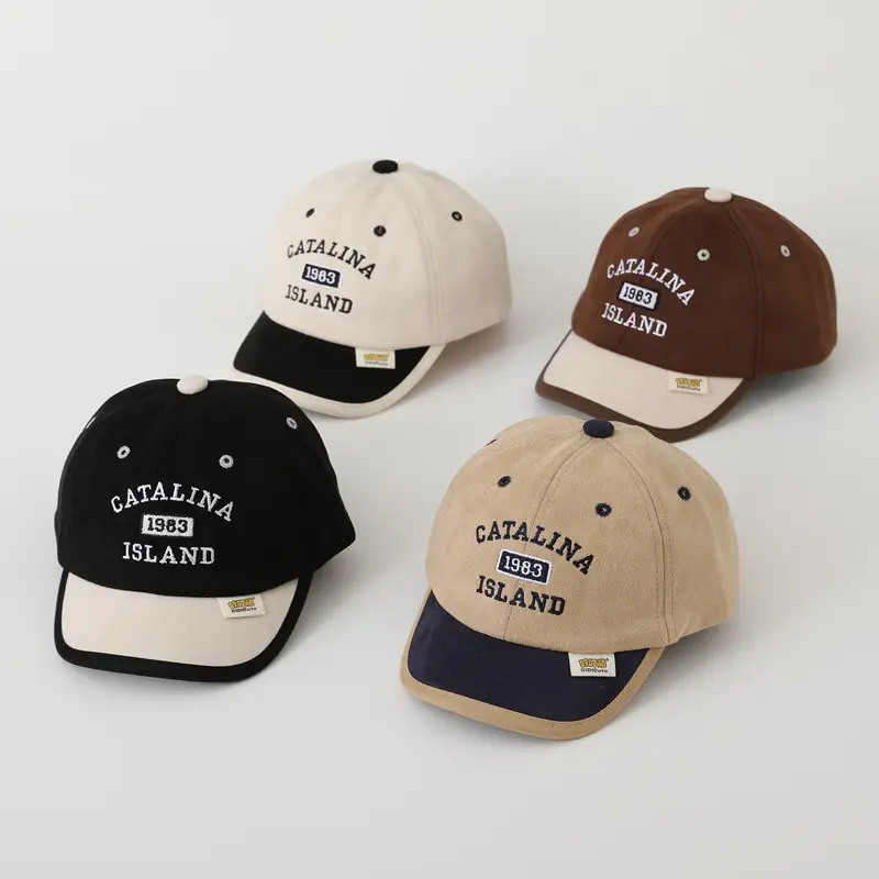 Black Embroidered Baby Cap 1983 Island Catlina — feature 10