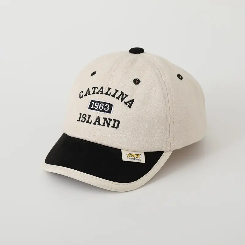 Black Embroidered Baby Cap 1983 Island Catlina — feature 20