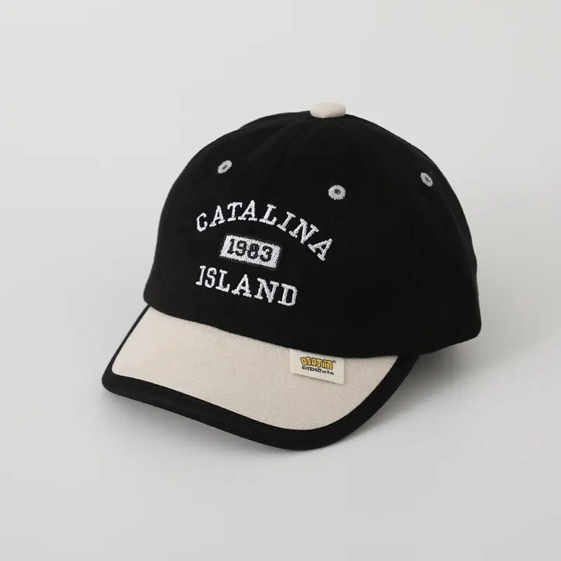 Black Embroidered Baby Cap 1983 Island Catlina — feature 21