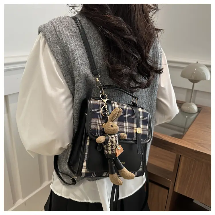 British Style Plaid Shoulder Bag for Women 2025 — feature 17