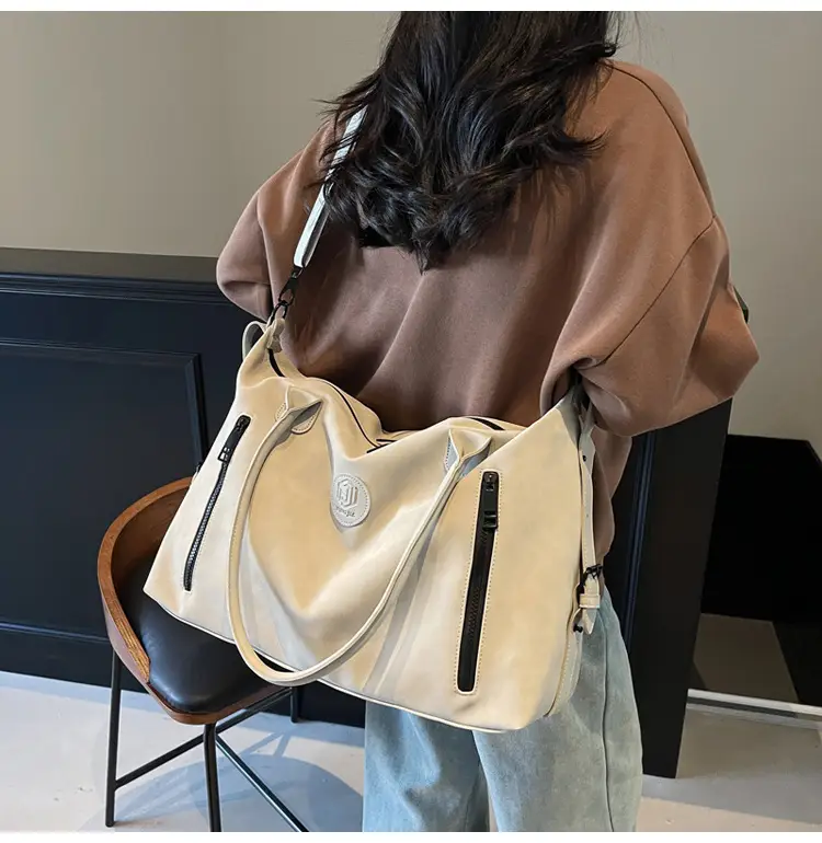 Pink Crossbody Tote Bag for Women Large Capacity Travel — feature 20