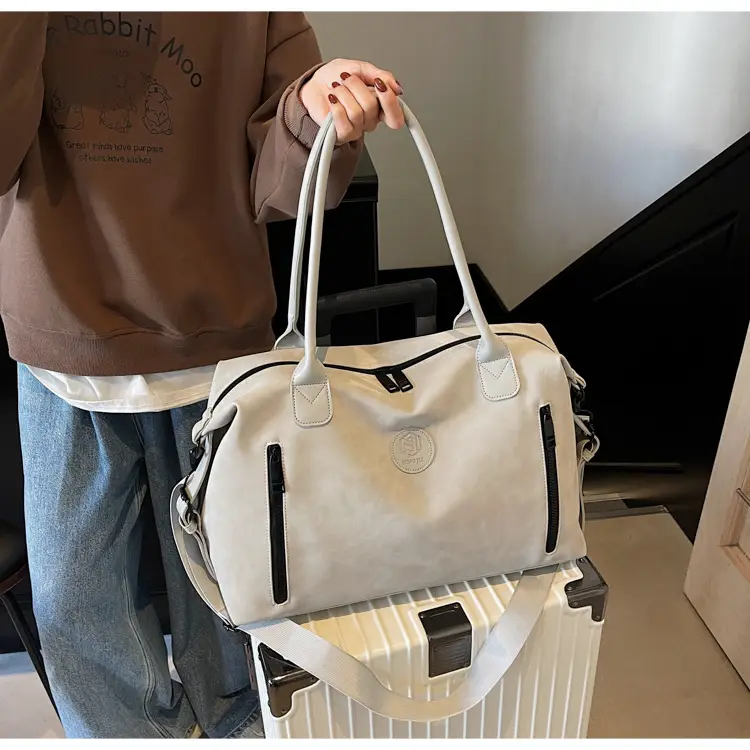 Pink Crossbody Tote Bag for Women Large Capacity Travel — feature 23