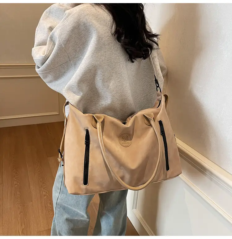 Pink Crossbody Tote Bag for Women Large Capacity Travel — feature 28