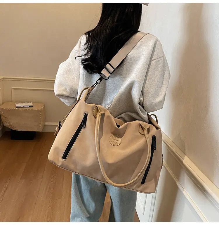 Pink Crossbody Tote Bag for Women Large Capacity Travel — feature 29